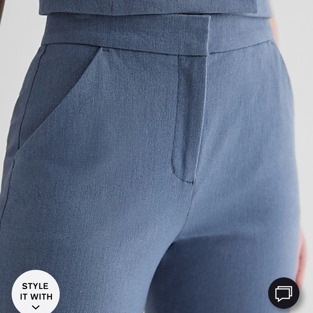 Editor High Waisted Trouser Flare Pant